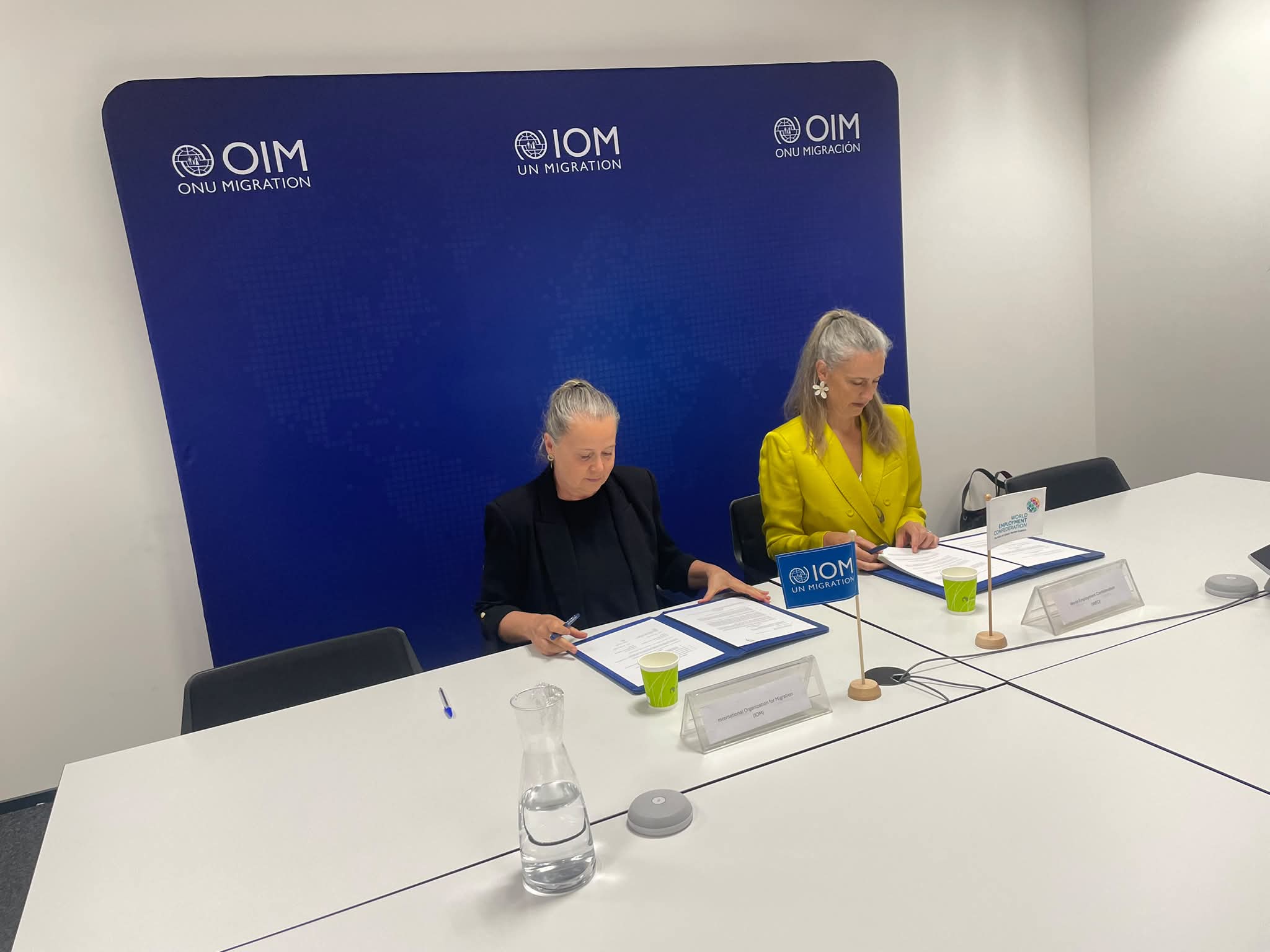 IOM and World Employment Confederation Sign Memorandum of Understanding to Strengthen Global Labour Mobility